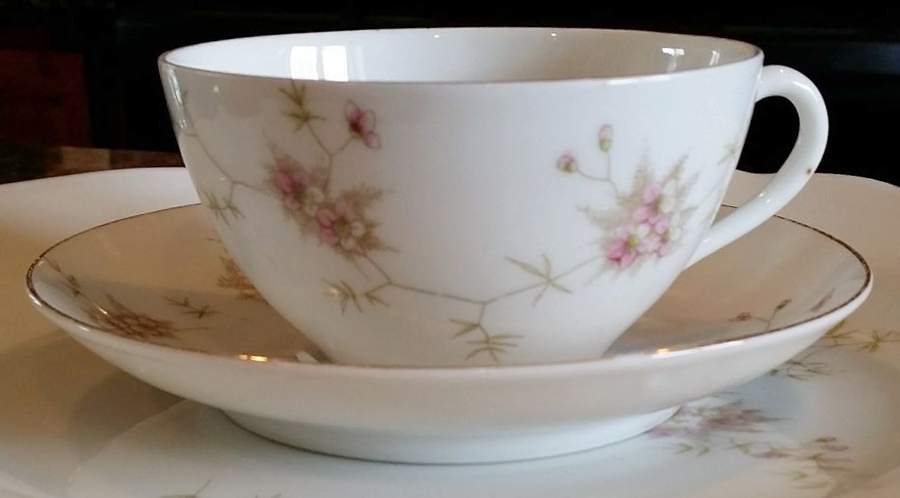 S5W2 Flat Cup & Saucer Set by Strobel & Wilken-1