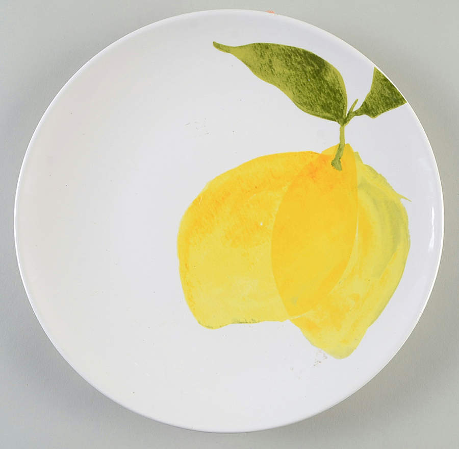 Lemon Dinner Plate by Sur La Table-1