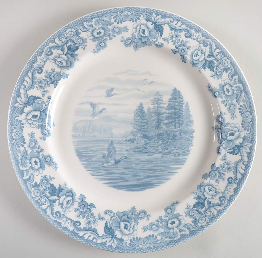 Delamere Lakeside 12" Chop Plate (Round Platter) by Spode-1