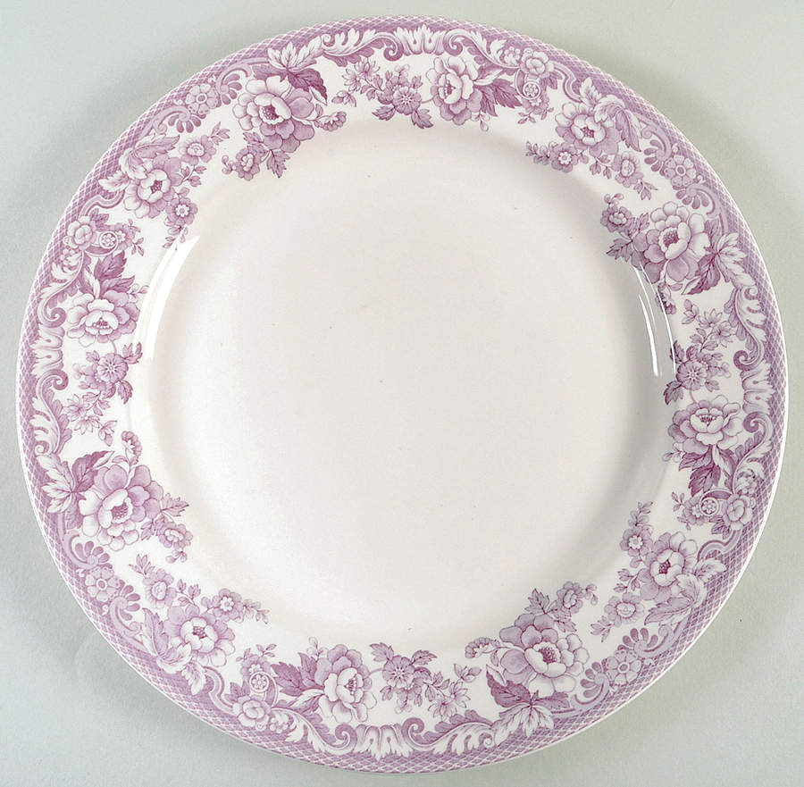 Delamere Bouquet 12" Chop Plate (Round Platter) by Spode-1