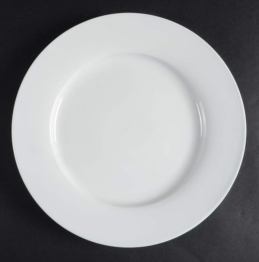 Colormate White Dinner Plate by Sears-1