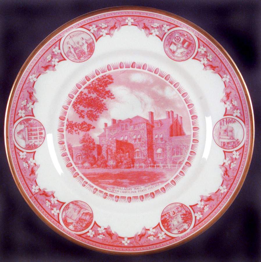 N C State Dinner Plate by Scammell-1