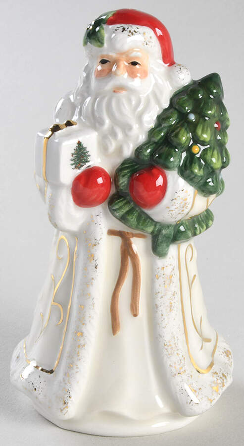 Christmas Tree Figural Salt Shaker by Spode-1