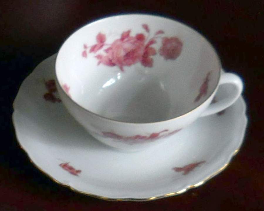 SLT467 Flat Cup & Saucer Set by Seltmann-1