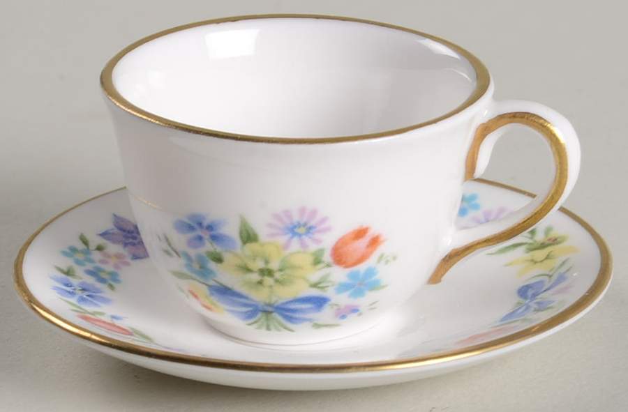 SP679 Miniature Cup and Saucer Set by Spode-1