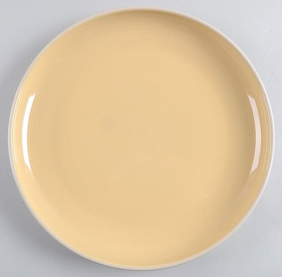 Riva Cream Dinner Plate by Sango-1