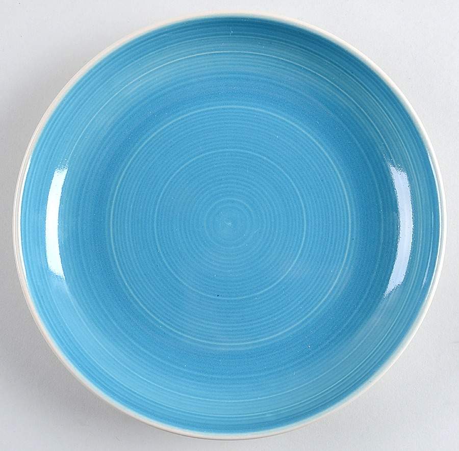 Riva Teal Salad Plate by Sango-1