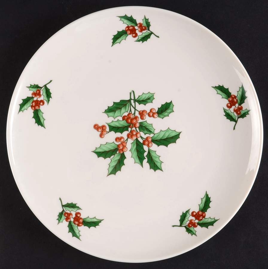 Serene (Holly) Dinner Plate by Syracuse-1