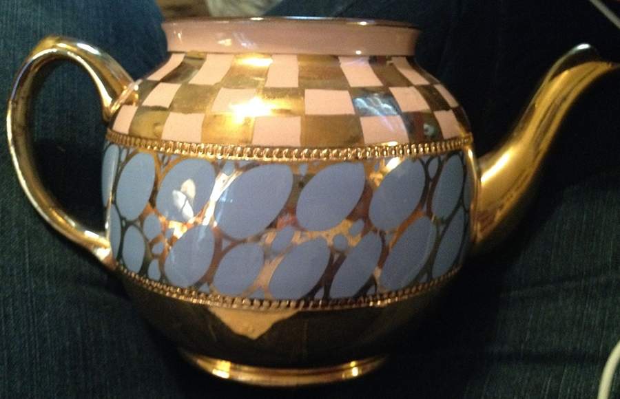 1502 Teapot No Lid by Sadler-1