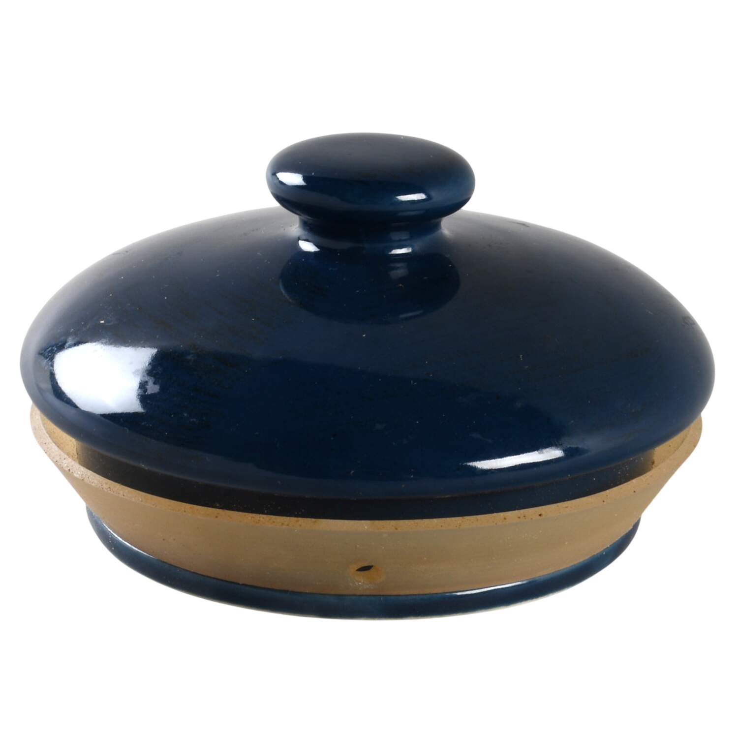 Sorrento Indigo Lid for Small Canister by Signature-1