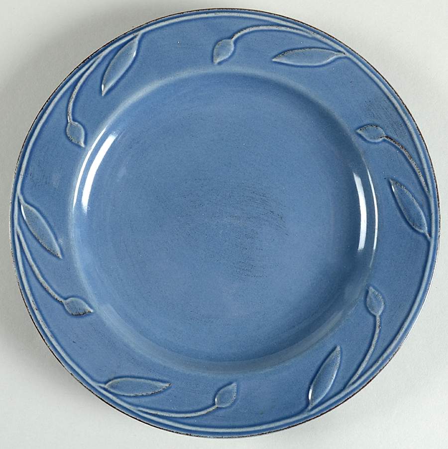 Sorrento Indigo Salad Plate by Signature-1
