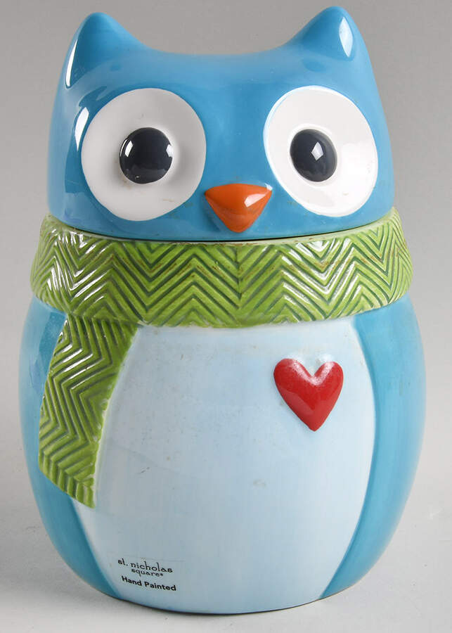 Merry Merry Figural Treat Jar & Lid by St Nicholas Square-1