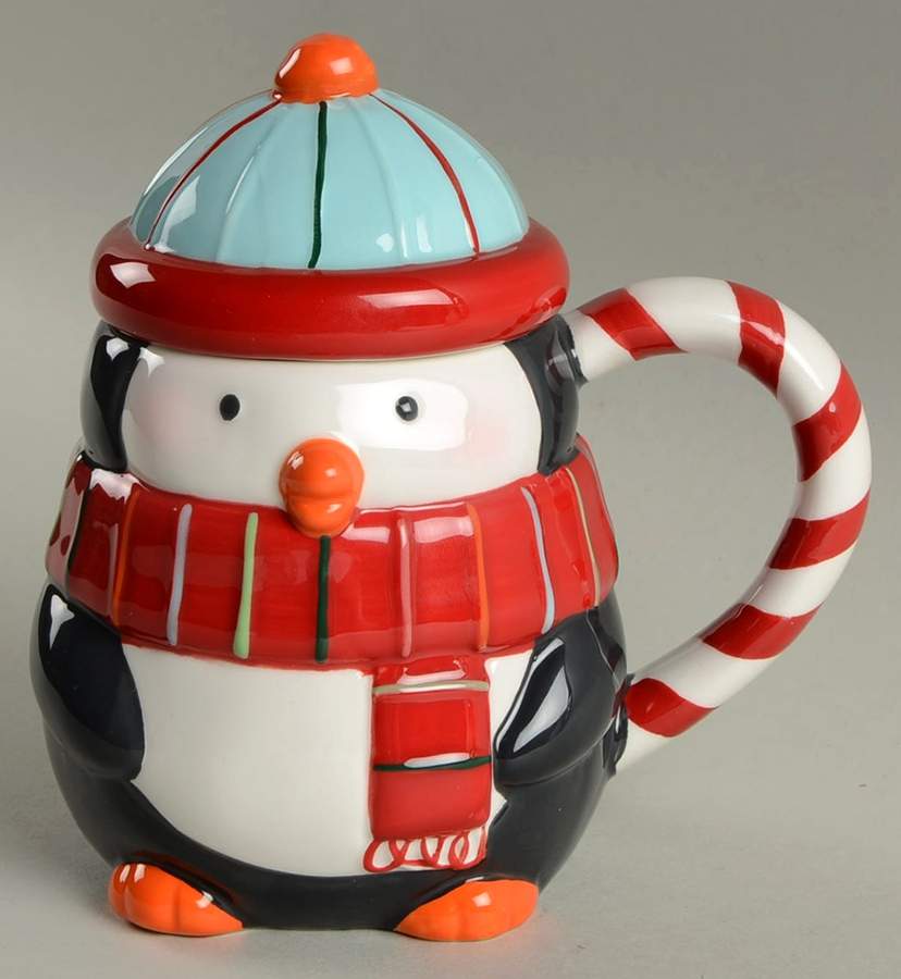 Merry Merry Figural Mug & Lid by St Nicholas Square-1