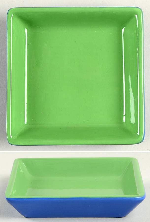 Summer Stripe Individual Square Dip Dish by Sonoma Home-1