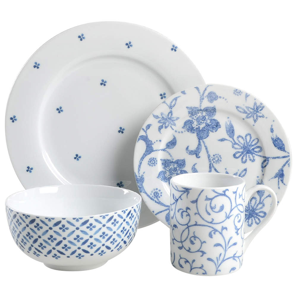 Blue Indigo 32 Piece Estate Set by Spode-1