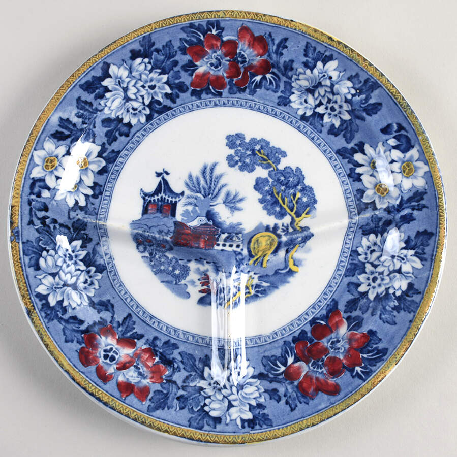 STV1 Multicolor Grill Plate by John Steventon & Son-1