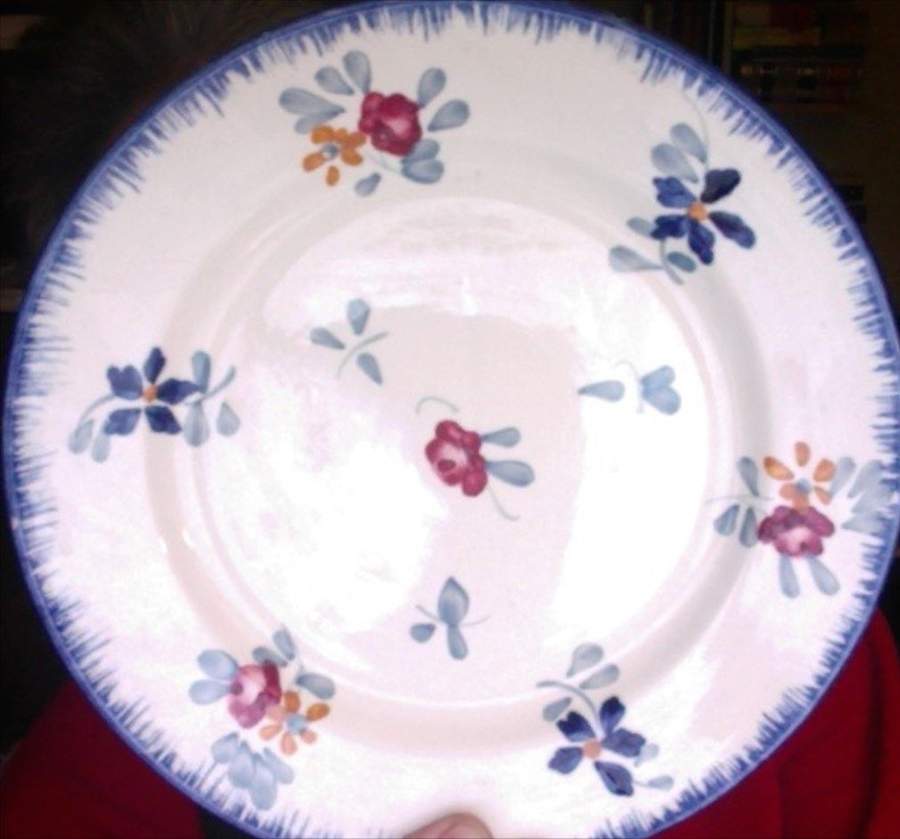 Fleurs d'Alsace Dinner Plate by Sarreguemines-1