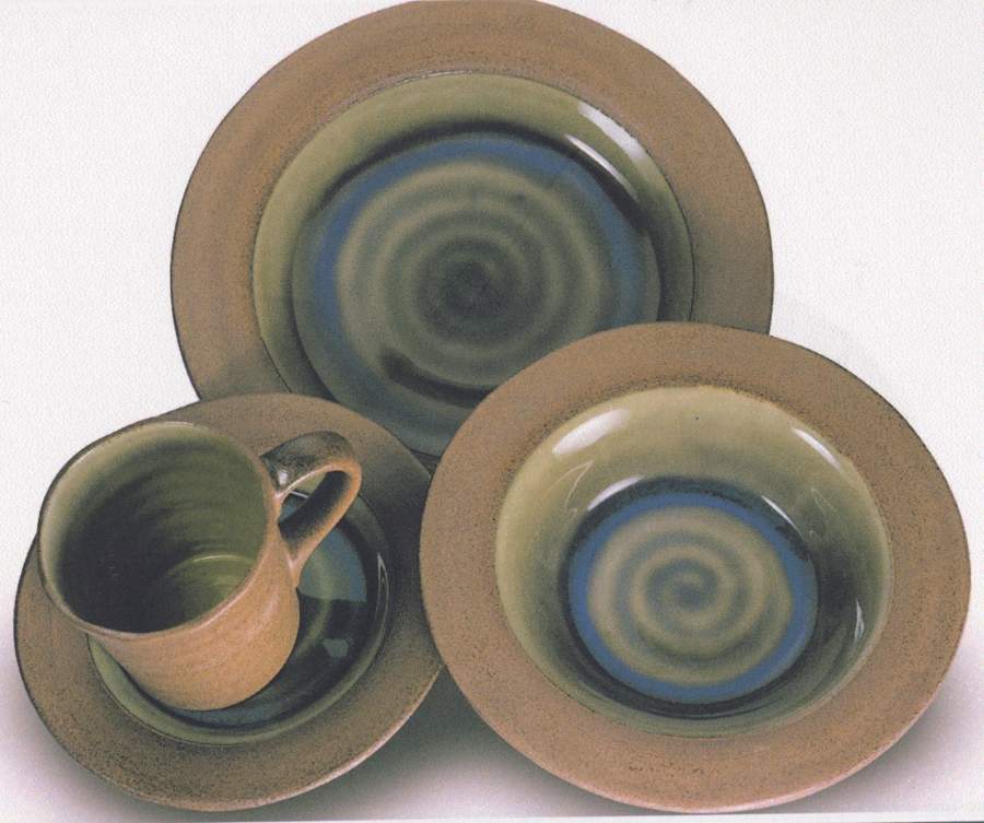 Sierra Brown Dinner Plate by Sterling Home(China)-1