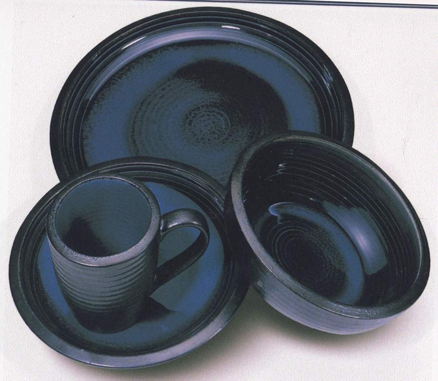 Vermont Blue Dinner Plate by Sterling Home(China)-1