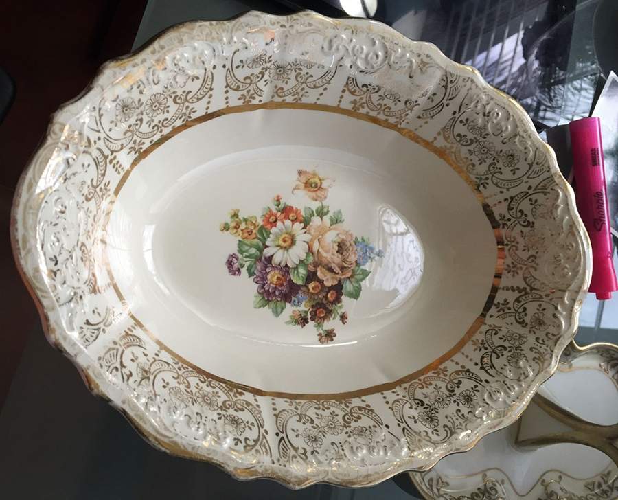 SUB61 11" Oval Vegetable Bowl by Superior Bavaria-1