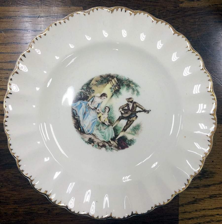 Serenade (1 K-G.F.E.) Bread & Butter Plate by Sebring Pottery-1
