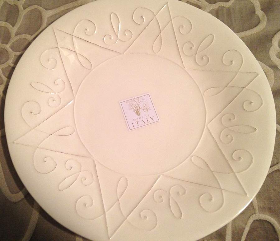 SWZ6 Dinner Plate by Sweet Ceramics (La Ceramica d'Italia)-1