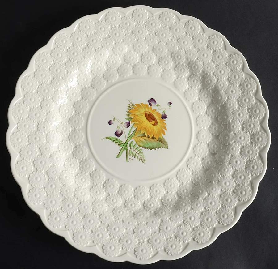 Sunflower 13" Chop Plate (Round Platter) by Spode-1