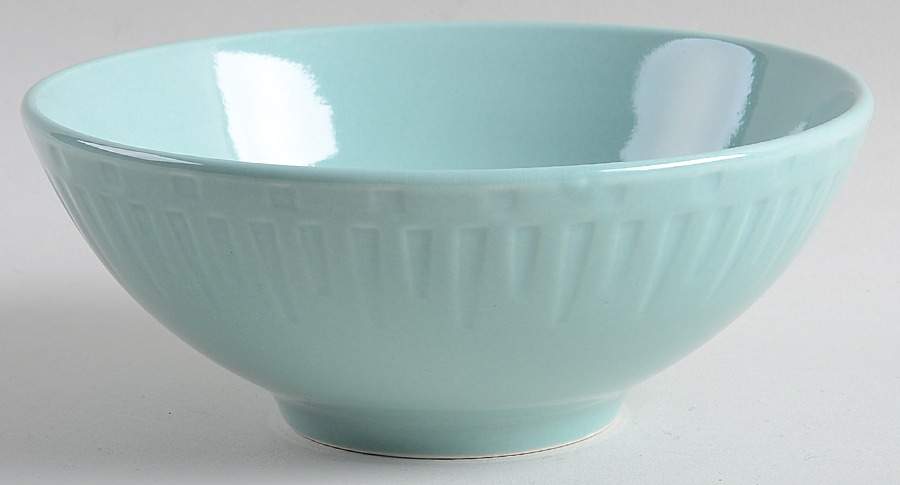 Contempo Aqua Soup/Cereal Bowl by Sango-1