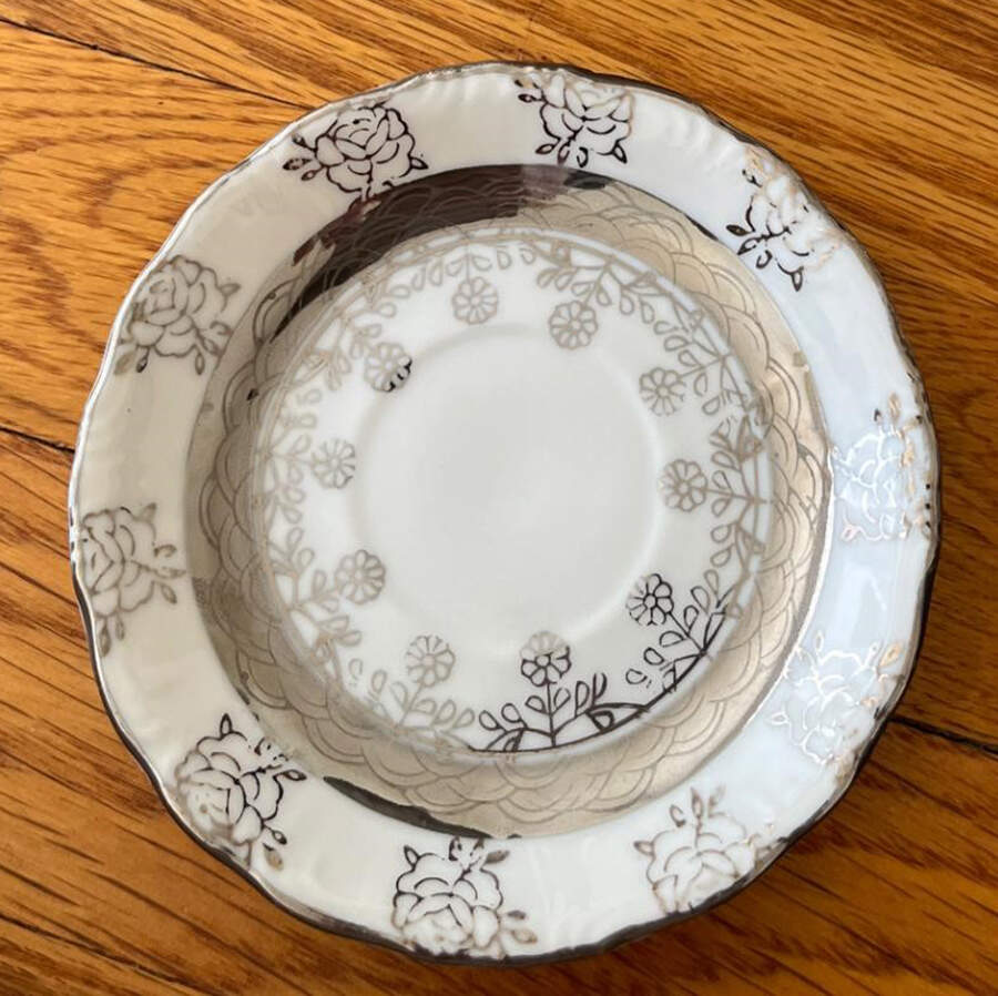 SER10 Saucer for Demitasse Cup by Sterling China (Japan)-1