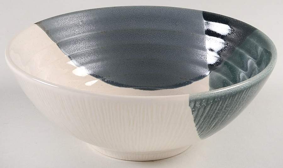 Odyssey Blue Soup/Cereal Bowl by Sango-1