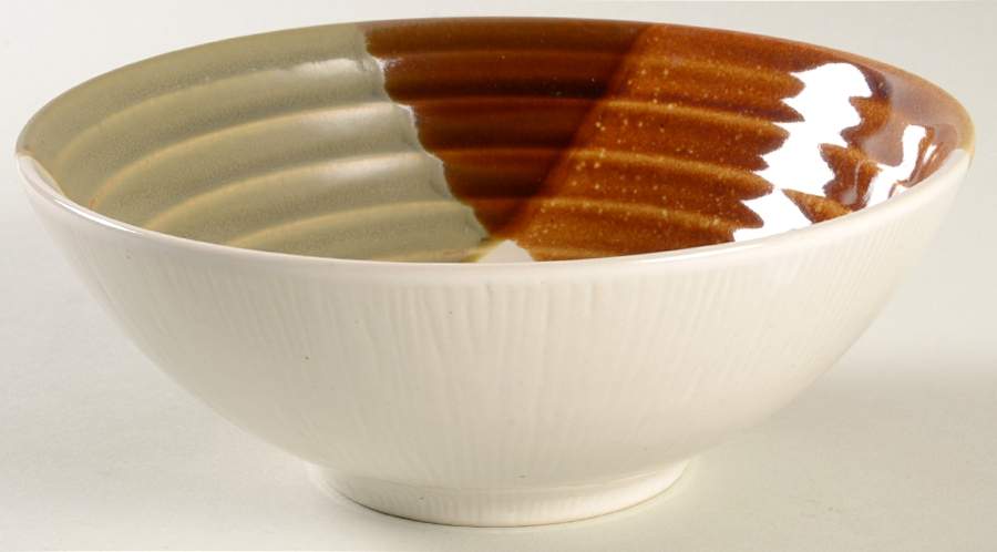 Odyssey Brown Soup/Cereal Bowl by Sango-1
