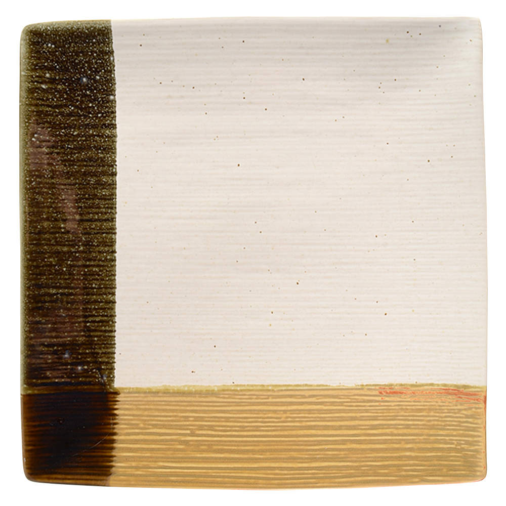 Odyssey Black Square Dinner Plate by Sango-1