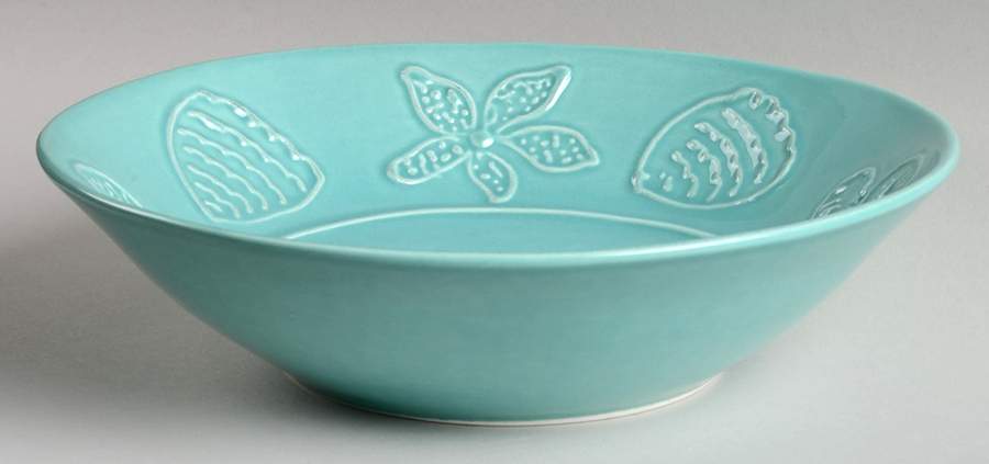 SWZ7 Aqua Green Soup/Cereal Bowl by Sweet Ceramics (La Ceramica d'Italia)-1
