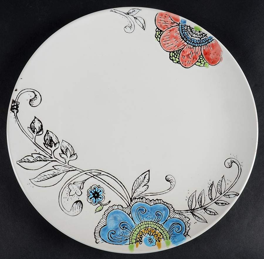 Great Meadow Tile Dinner Plate by Spectrum-1