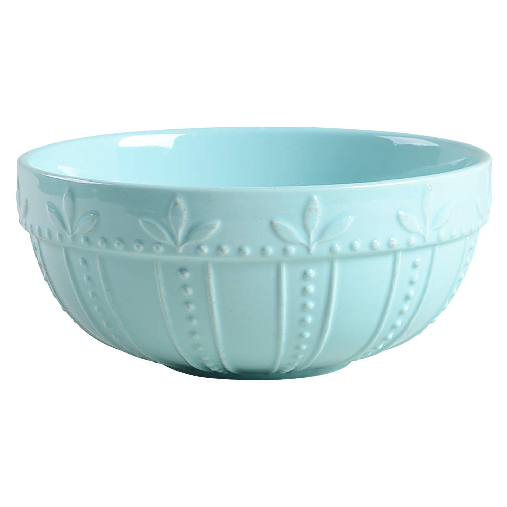 Sorrento Aqua 8" Mixing Bowl by Signature-1