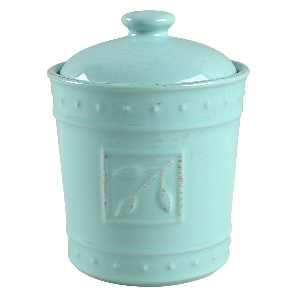Sorrento Aqua Small Canister & Lid by Signature-1