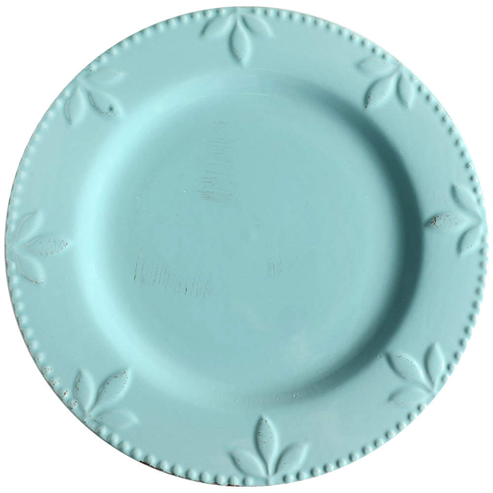 Sorrento Aqua Dinner Plate by Signature-1