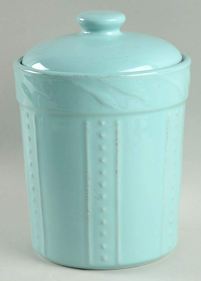 Sorrento Aqua Large Canister & Lid by Signature-1