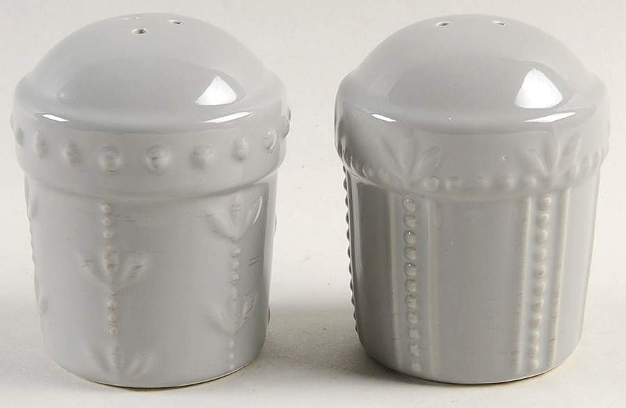 Sorrento Gray Salt & Pepper Set by Signature-1