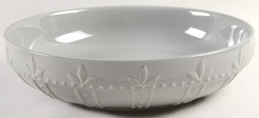 Sorrento Gray 12" Pasta Serving Bowl by Signature-1