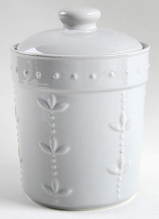 Sorrento Gray Medium Canister & Lid by Signature-1