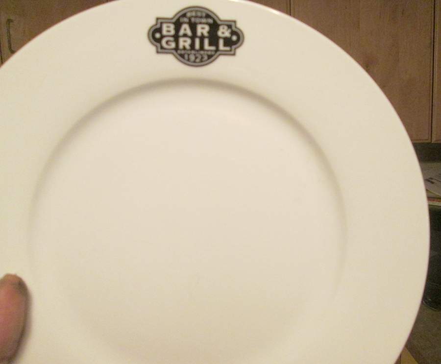Bar & Grill Dinner Plate by Signature-1