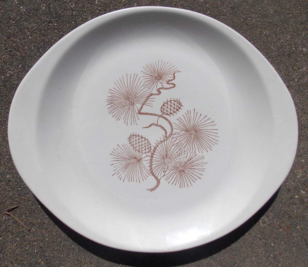 STT443 12" Oval Serving Platter by Stetson-1