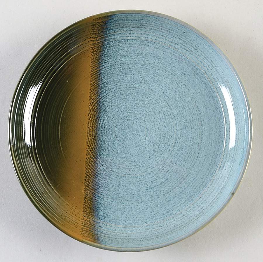 Vista Aqua Salad Plate by Sango-1