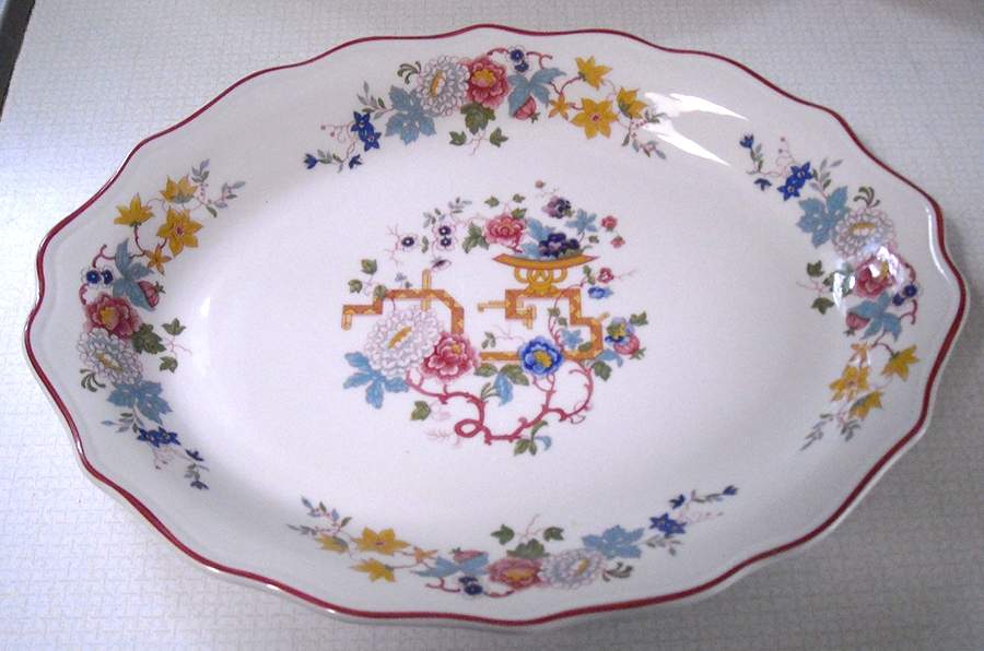 SY1190 12" Oval Serving Platter by Syracuse-1