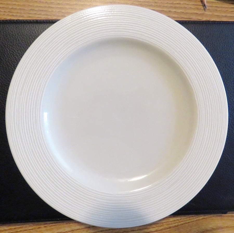 Swirl Vanilla Bread & Butter Plate by Sakura-1