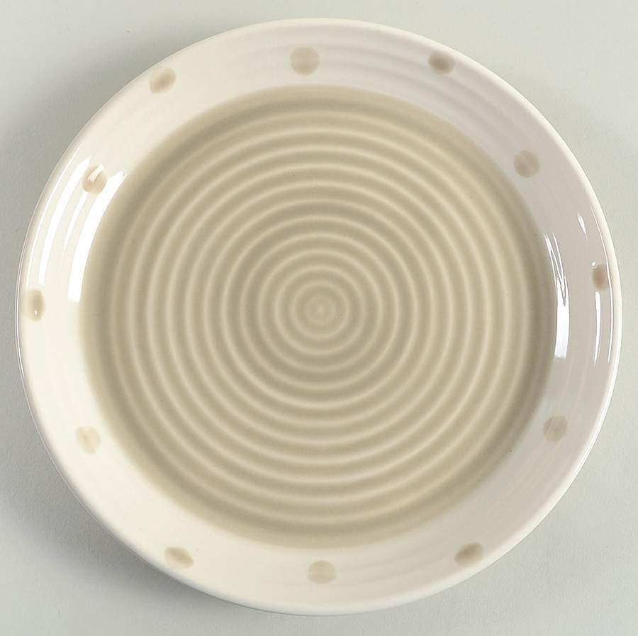 Rico Taupe Salad Plate by Sango-1