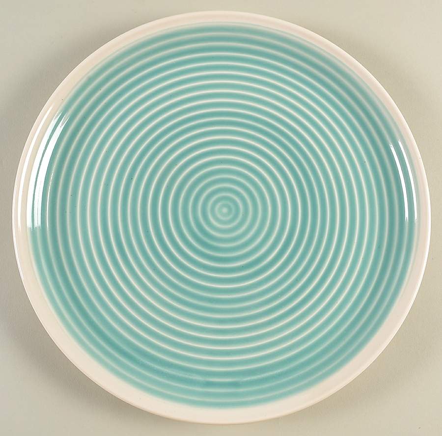 Rico Aqua Dinner Plate by Sango-1