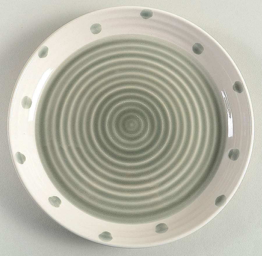 Rico Gray Salad Plate by Sango-1