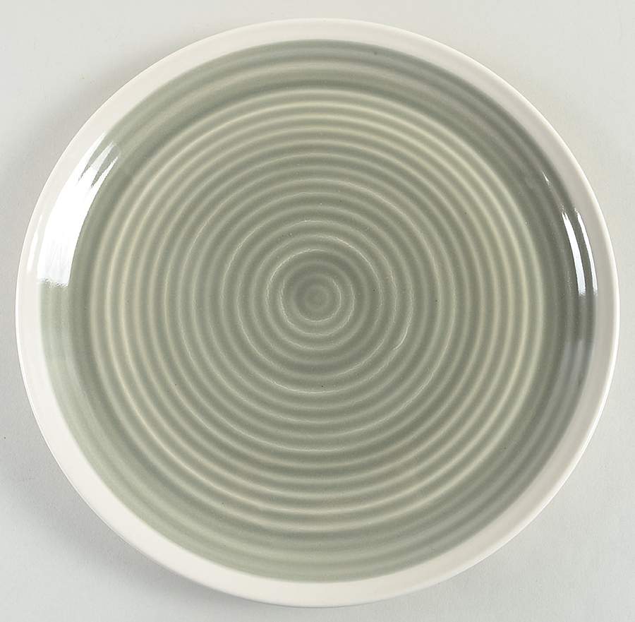 Rico Gray Dinner Plate by Sango-1